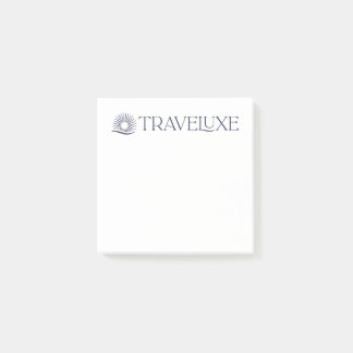 Notas Post-it® Logotipo de Traveluxe