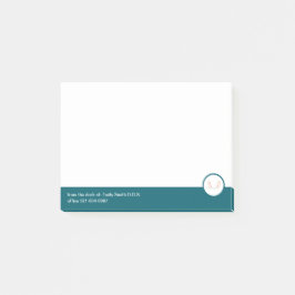 Notas Post-it® Logotipo Dentist Tooth