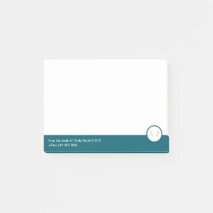Notas Post-it® Logotipo Dentist Tooth