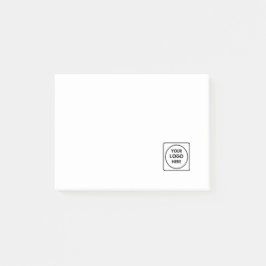 Notas Post-it® Logotipo personalizado | Diseño corporativo minima