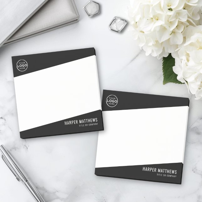 Notas Post-it® Logotipo Profesional Empresarial (Professional Business Logo Post-it Notes )