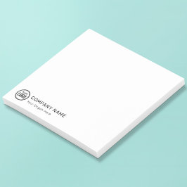 Notas Post-it® Logotipo Y Lema De La Compañía personalizado Con P