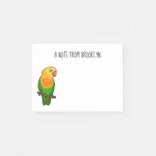 Notas Post-it® Loro personalizado