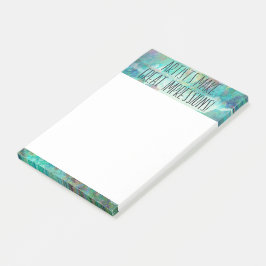 Notas Post-it® Los artistas hacen grandes impresiones almohadilla