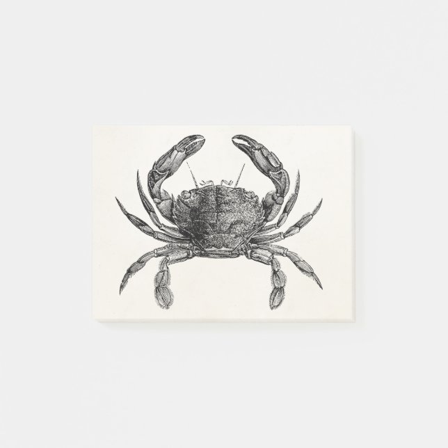 Notas Post-it® Los cangrejos de la antigüedad del cangrejo del (Anverso)