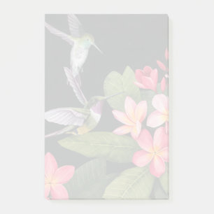 Notas Post-it® Los colibríes en la Plumeria