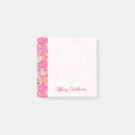 Notas Post-it® Los corazones y las flores añaden 3x3 conocido