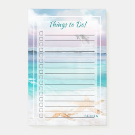 Notas Post-it® Los delfines de Ocean Beach y las estrellas de mar