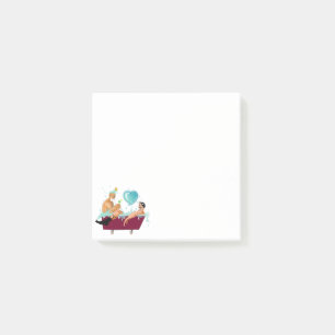 Notas Post-it® Los dos hombres gay de SlipperyJoe aman la bañera 