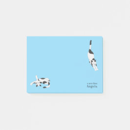 Notas Post-it® Los Gatos de cadstudios Blue