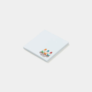 Notas Post-it® Los gnomos hicieron que lo hace lindo divertido