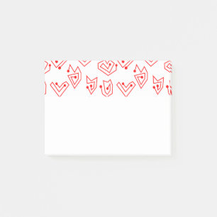 Notas Post-it® Los Mazes de San Valentín