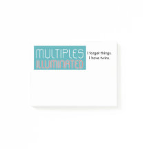 Los múltiplos iluminaron la libreta del post-it