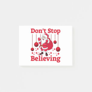 Notas Post-it® Los navidades Santa Claus creen