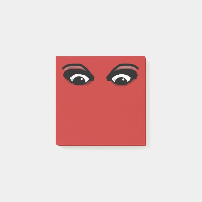 NOTAS POST-IT® LOS OJOS HERMOSOS QUE LE MIRAN ESCRIBEN (Anverso)