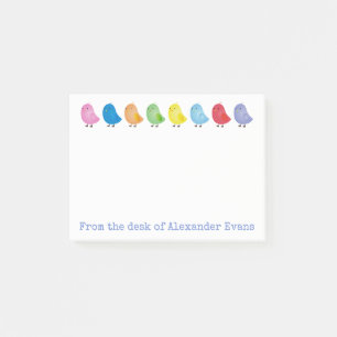 Notas Post-it® Los polluelos del arco iris personalizan