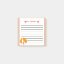 Los recordatorios de papá sobre el día personaliza