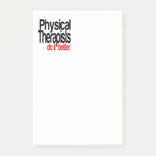 Notas Post-it® Los Terapéuticos Físicos Lo Hacen Mejor