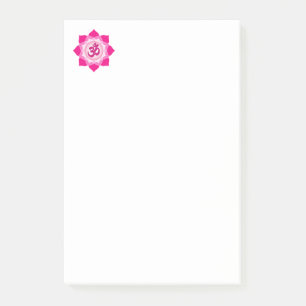 Notas Post-it® Loto rosa