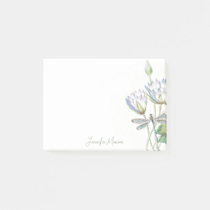 Notas Post-it® Loto y libélula personalizados