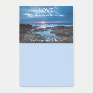 Notas Post-it® Love Builds Bridges personalizado Post-It notes