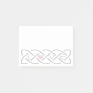 Notas Post-it® Love Celtic Knot