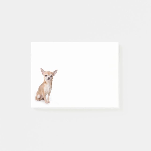 Notas Post-it® Love Chihuahua Puppy Dog Post IT Sticky Notes (Anverso)