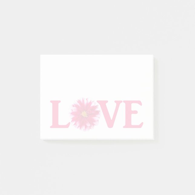 Notas Post-it® Love Dahlia (Anverso)
