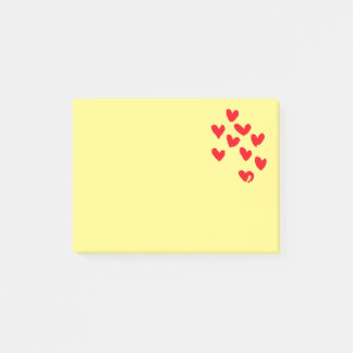 Notas Post-it® Love Heart Post It Notes