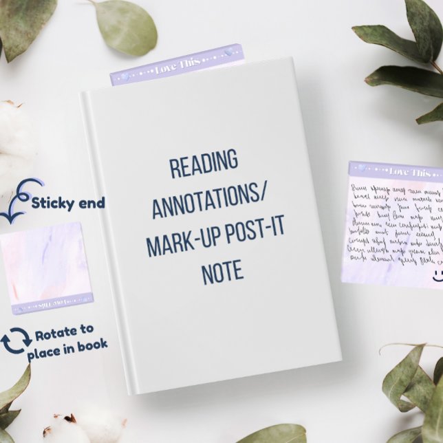 Notas Post-it® Love This Acrylic Reading Annotation (Subido por el creador)