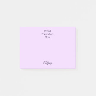 Notas Post-it® Lovely Purple Homeschol Mom