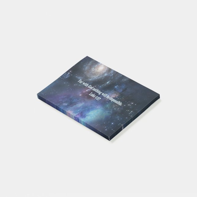 Notas Post-it® Lucas 1:37 (En perspectiva)