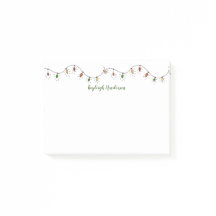 Luces de navidad coloreadas caprichosas