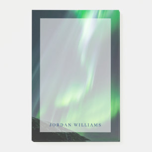 Notas Post-it® Luces del Norte brillando   Norte de Islandia