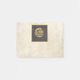 Notas Post-it® Luna y estrellas - Diciendo afectuoso