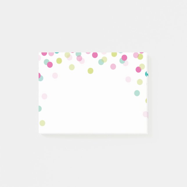 Notas Post-it® LUNCHBOX LOVE NOTE moderno y colorido (Anverso)