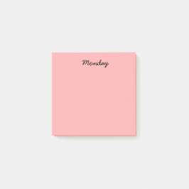 Notas Post-it® Lunes rojo