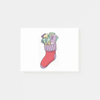 Notas Post-it® Lustiges Weihnachten Geld Socken Geschenk