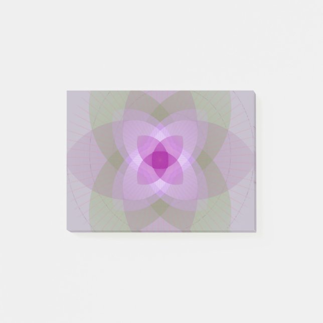 NOTAS POST-IT® LUZ DE LA FLOR DE LOTUS (Anverso)