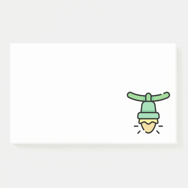 Notas Post-it® luz navidad (Anverso)