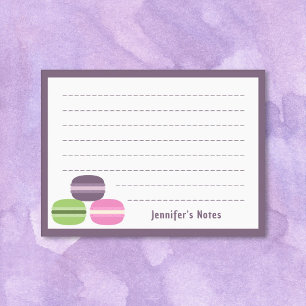 Notas Post-it® Macarones franceses