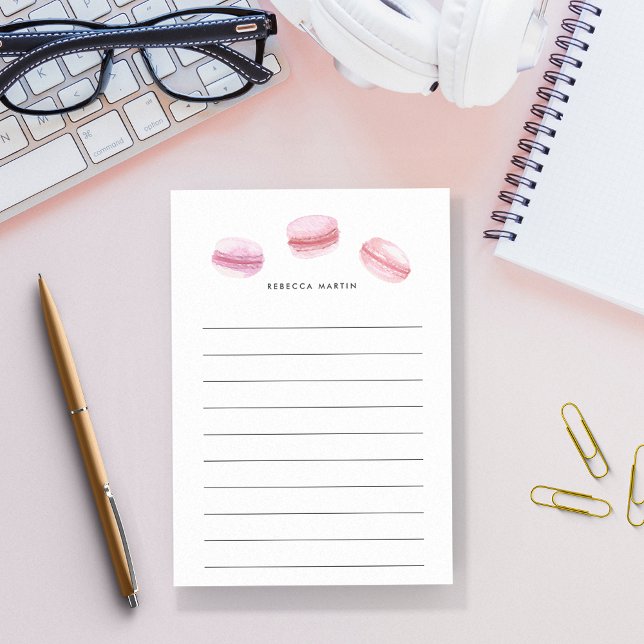 Notas Post-it® Macarones rosados | Liquidado personalizado (Subido por el creador)
