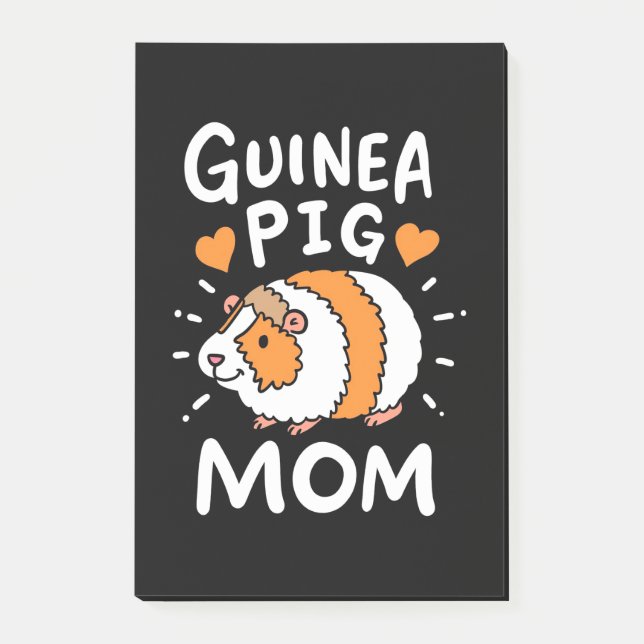 Notas Post-it® Madre del cerdo de Guinea (Anverso)