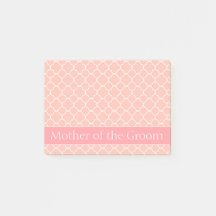 Madre del rosa y blanco del Groom