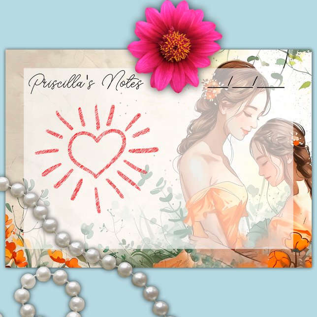 Notas Post-it® Madre e hija de 4" x 3" (Subido por el creador)