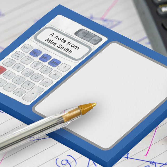 Notas Post-it® Maestros de matemáticas enseñando a estudiantes de (Subido por el creador)