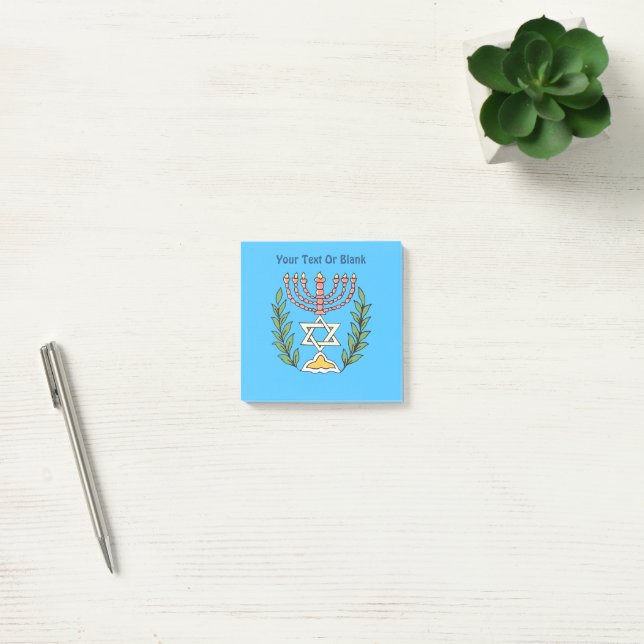 Notas Post-it® Magen persa David Menorah (Oficina)