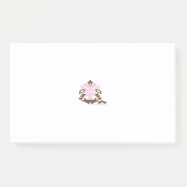 Notas Post-it® Magenta-rojo, Naranja amarillento decorativo (Anverso)