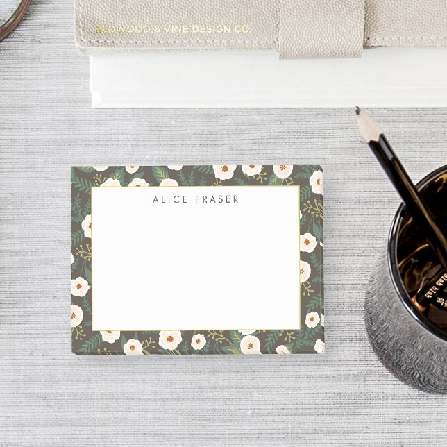 Notas Post-it® Magnolia Floraciones Personalizadas (Subido por el creador)
