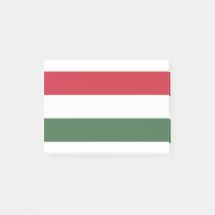 Notas Post-it® Magyarország - Bandera de Hungría